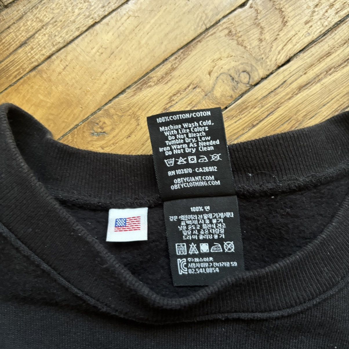 Obey Obey Sweatshirt Size US XL / EU 56 / 4 - 4 Thumbnail