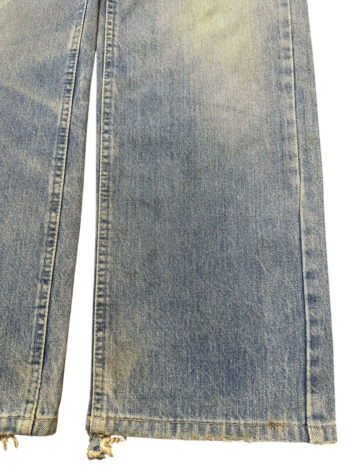 Big John Vintage Big John Blue Wash Faded Distressed Style Jeans Size US 29 - 8 Thumbnail