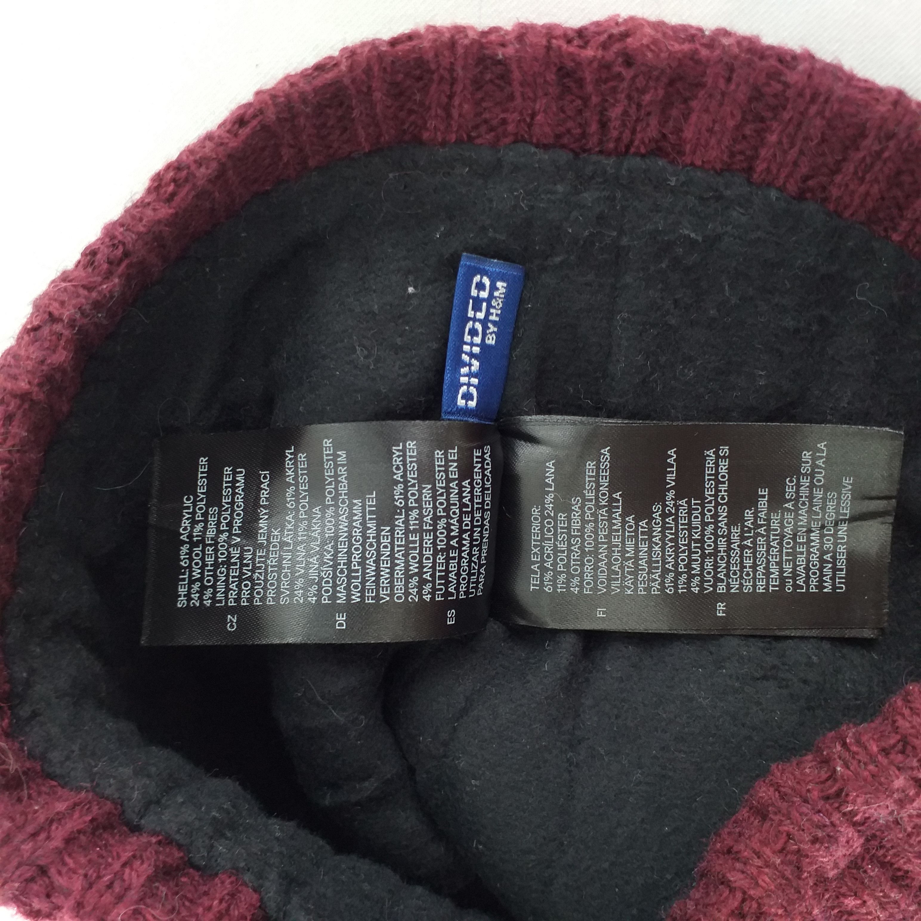 Japanese Brand H&M Thinsulate Plain Snow Cap Hat Beanie -BN452 Size ONE SIZE - 6 Thumbnail