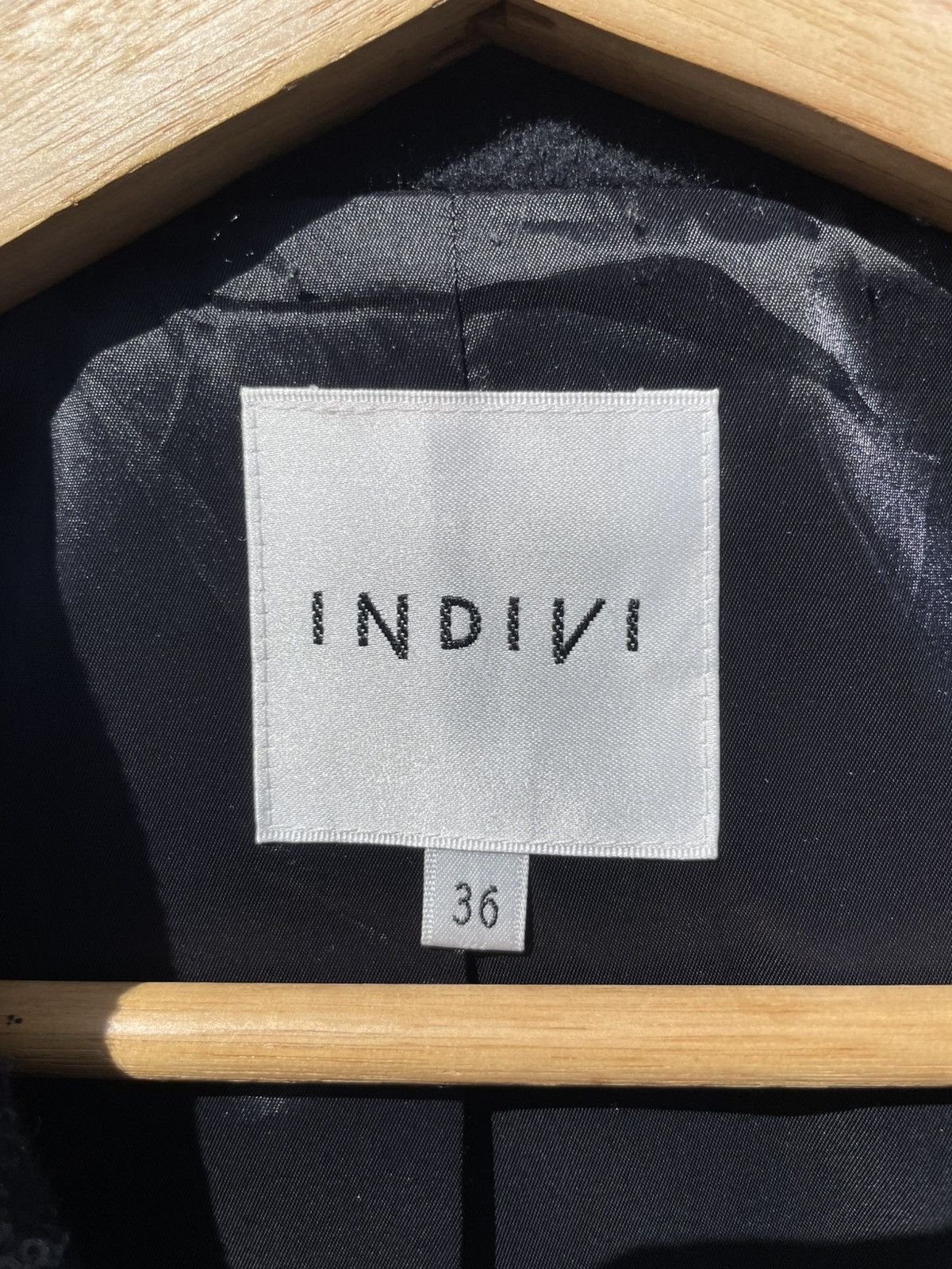Japanese Brand 🔥Accept Binding Offer🔥 Indivi Wool Peacoat Jacket Size US S / EU 44-46 / 1 - 6 Thumbnail