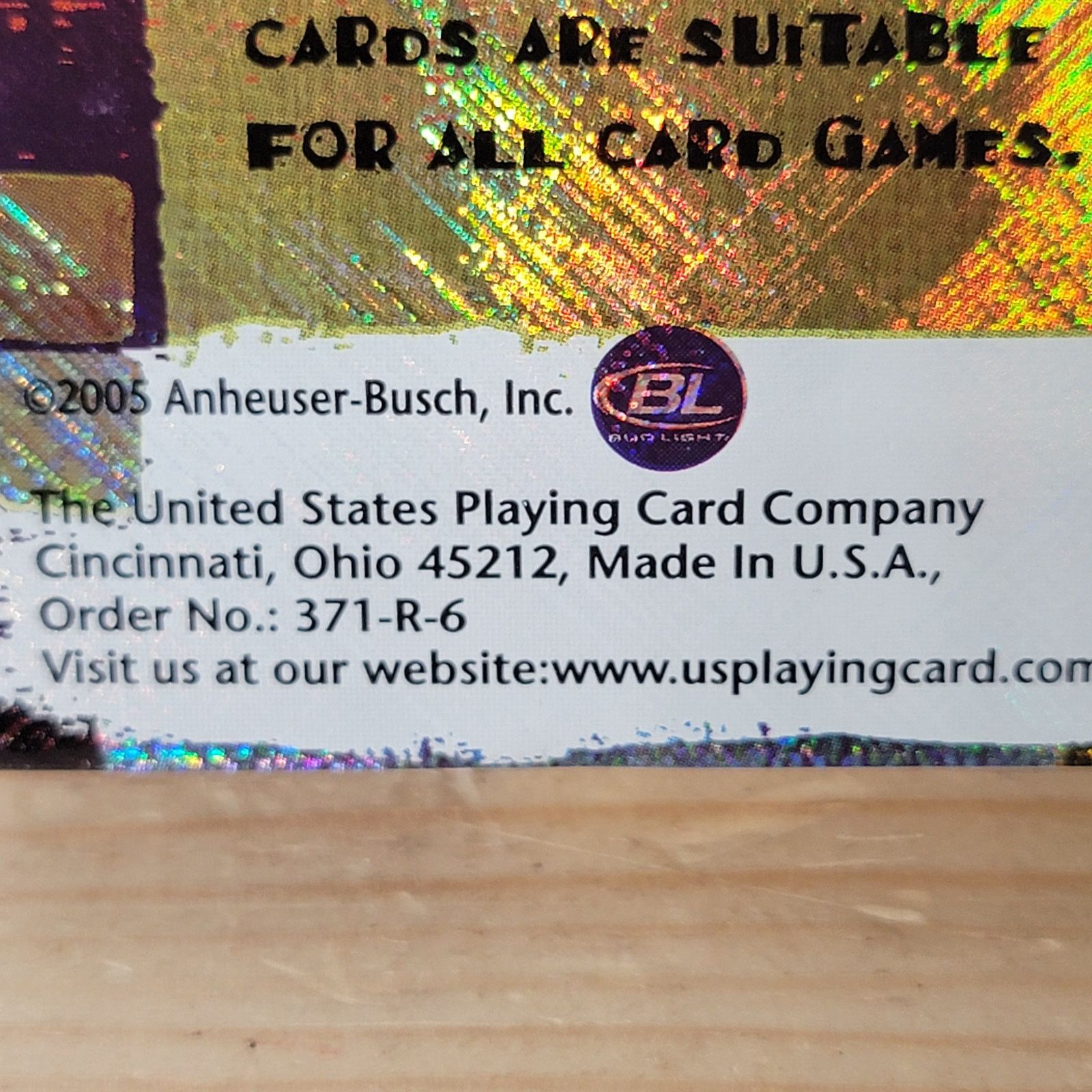 Other Bud Light Playing Cards Size ONE SIZE - 5 Thumbnail