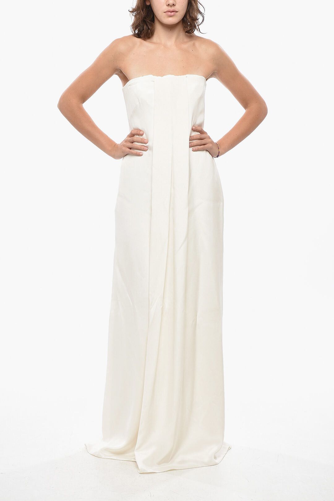 Sleeveless Jumpsuit BLANDO with Draped Detail