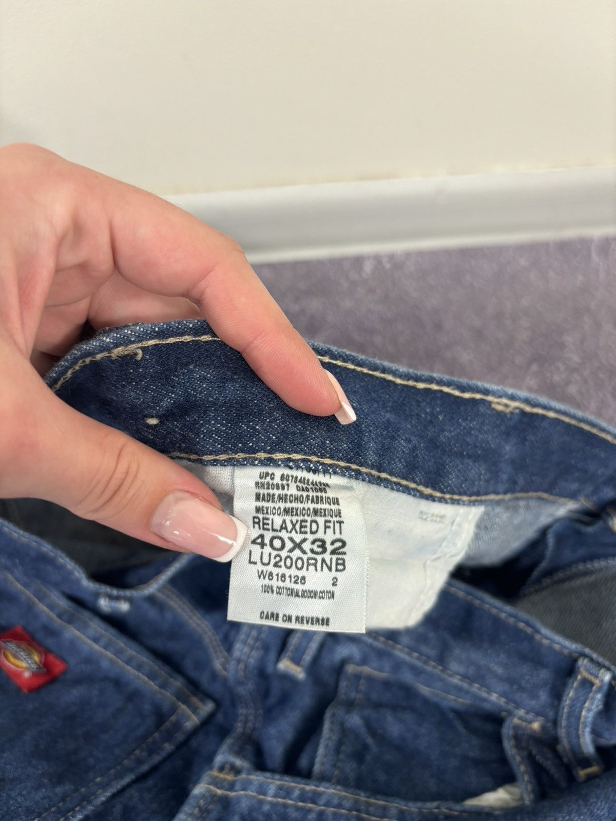Dickies Vintage Dickies Workwear Relaxed Fit Distressed Denim Jeans Size US 40 / EU 56 - 17 Thumbnail