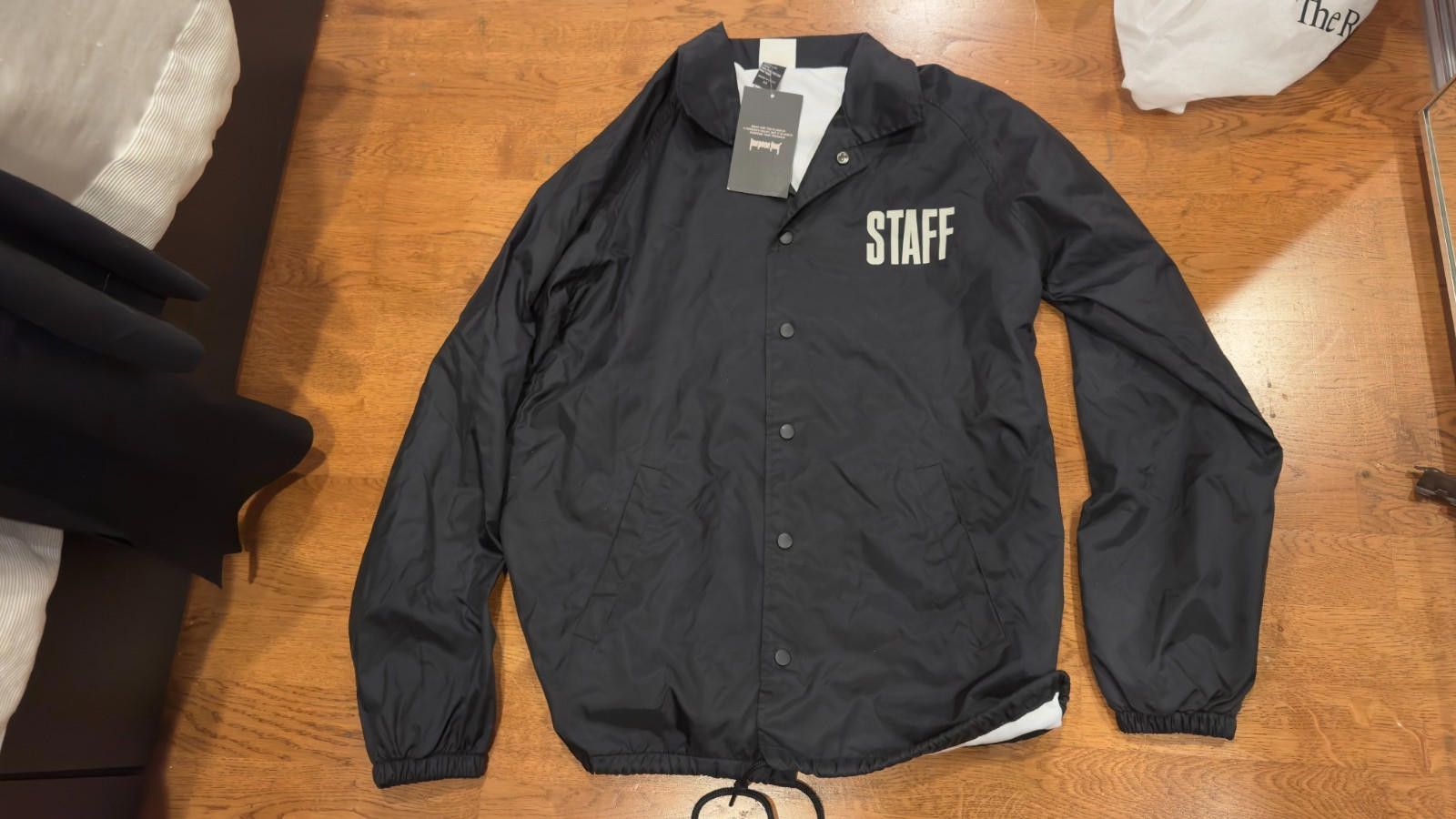 Other Justin Bieber “Staff” Black Jacket- 2016 Purpose Tour Medium Size US M / EU 48-50 / 2 - 2 Thumbnail
