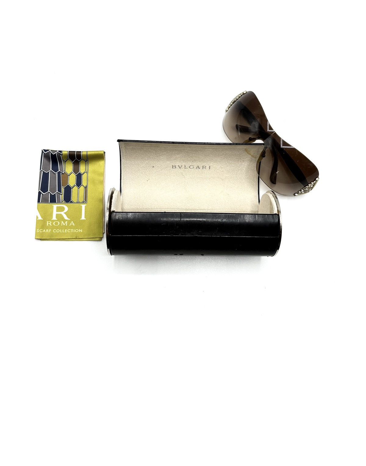 Bvlgari Bvlgari Roma Shield Sunglasses Size ONE SIZE - 2 Thumbnail