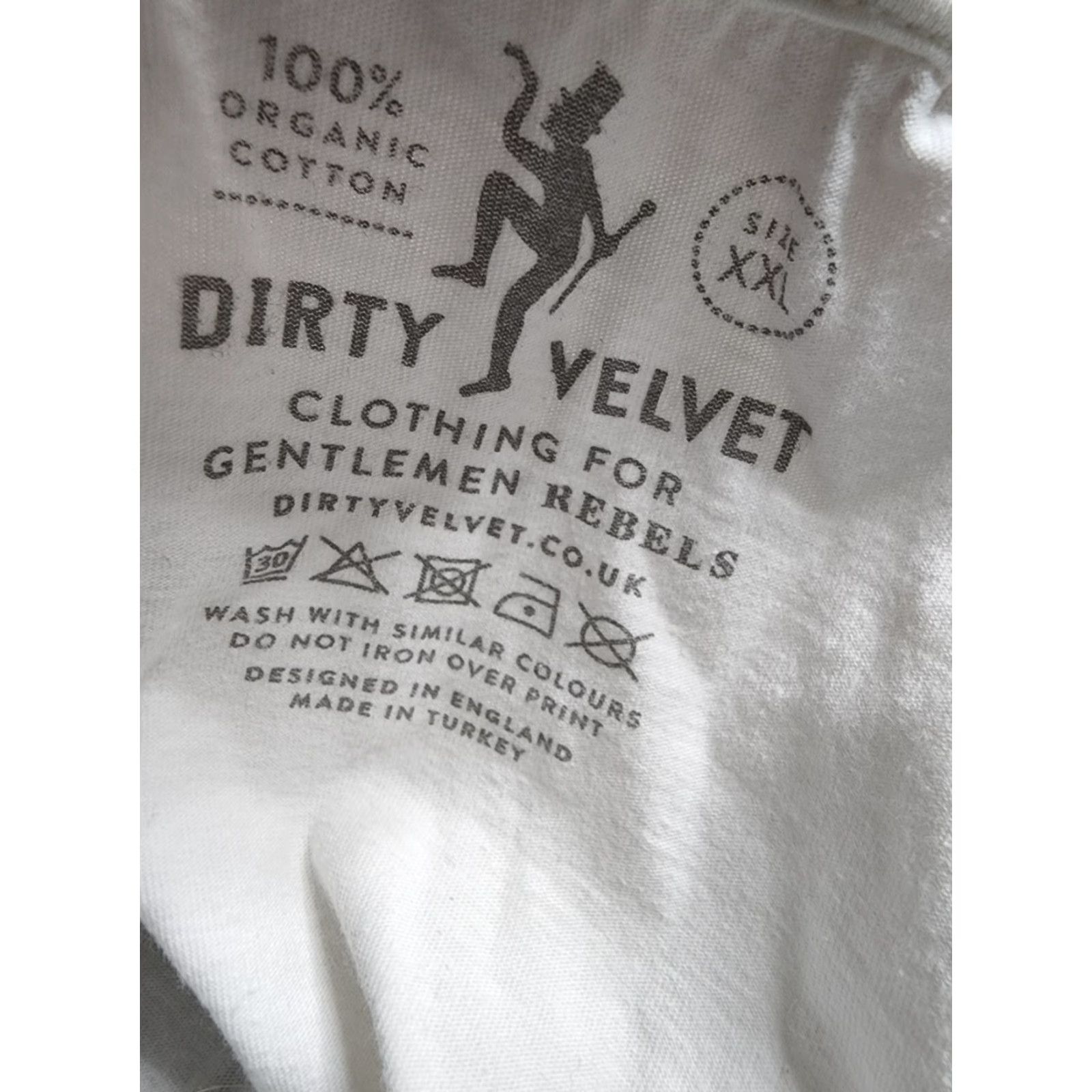 Velvet VINTAGE DIRTY VELVET Sir Isaac Newton T-shirt Mens 2XL White Crew Neck Short Sleeve Graphic Print Distressed Size US XXL / EU 58 / 5 - 5 Thumbnail