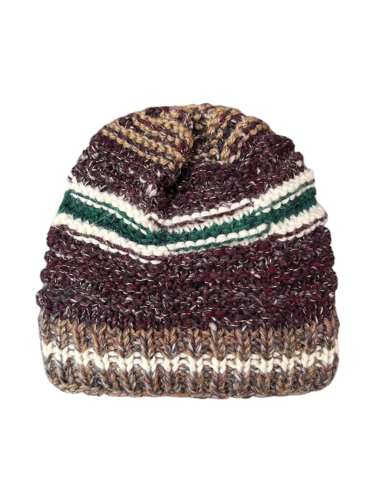 Kapital Crochet Knitted handmade Beanie Hats Rare ☠️☠️ Size ONE SIZE - 1 Thumbnail