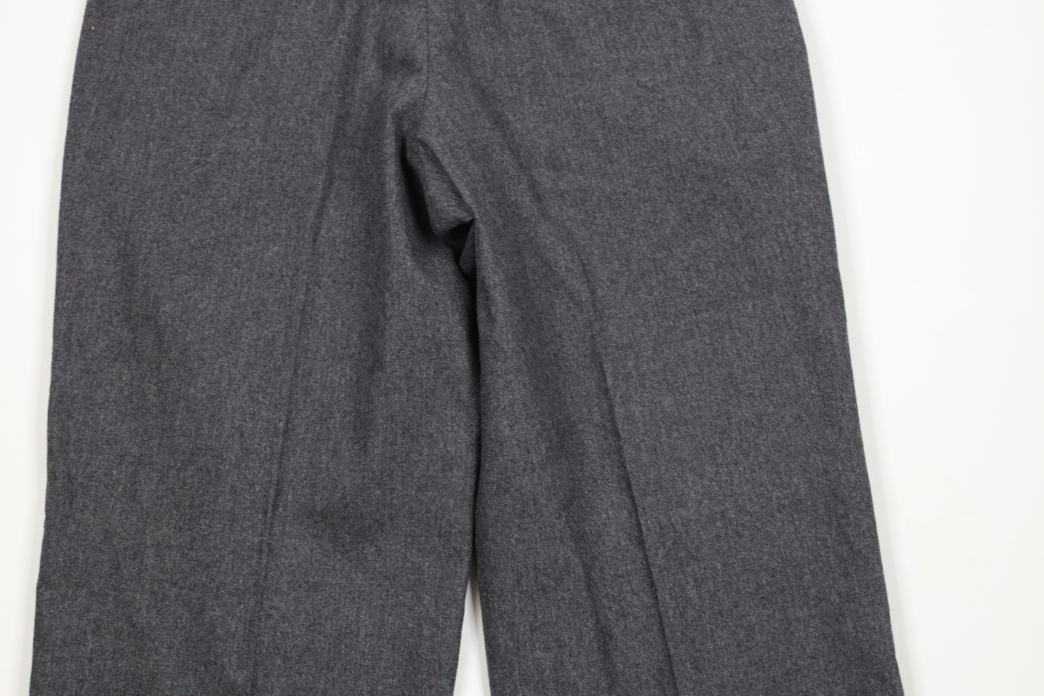 Hugo Boss × Vintage Vintage 80s 90s Hugo Boss Pleated Wide Leg Pants Gray Size US 36 / EU 52 - 11 Thumbnail