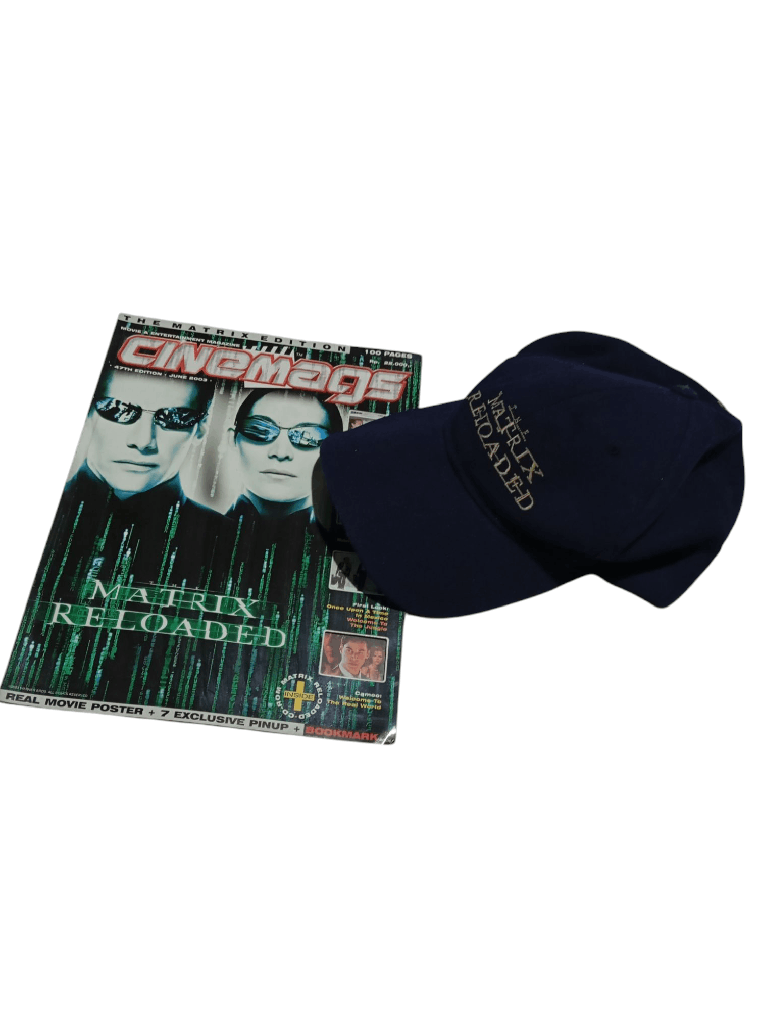 Other Vintage Matrix Reloaded Promo Movie Hat Size ONE SIZE - 1 Thumbnail