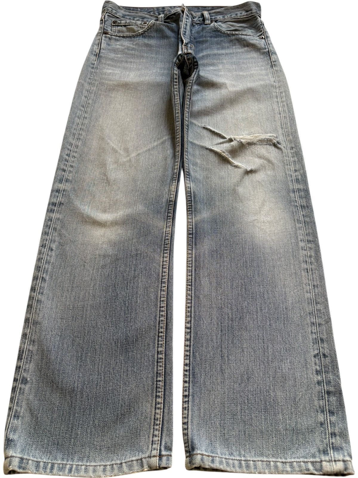 Levi's Vintage 90s Levis 505 Faded Wash Distressed Jeans Size US 31 - 1 Thumbnail