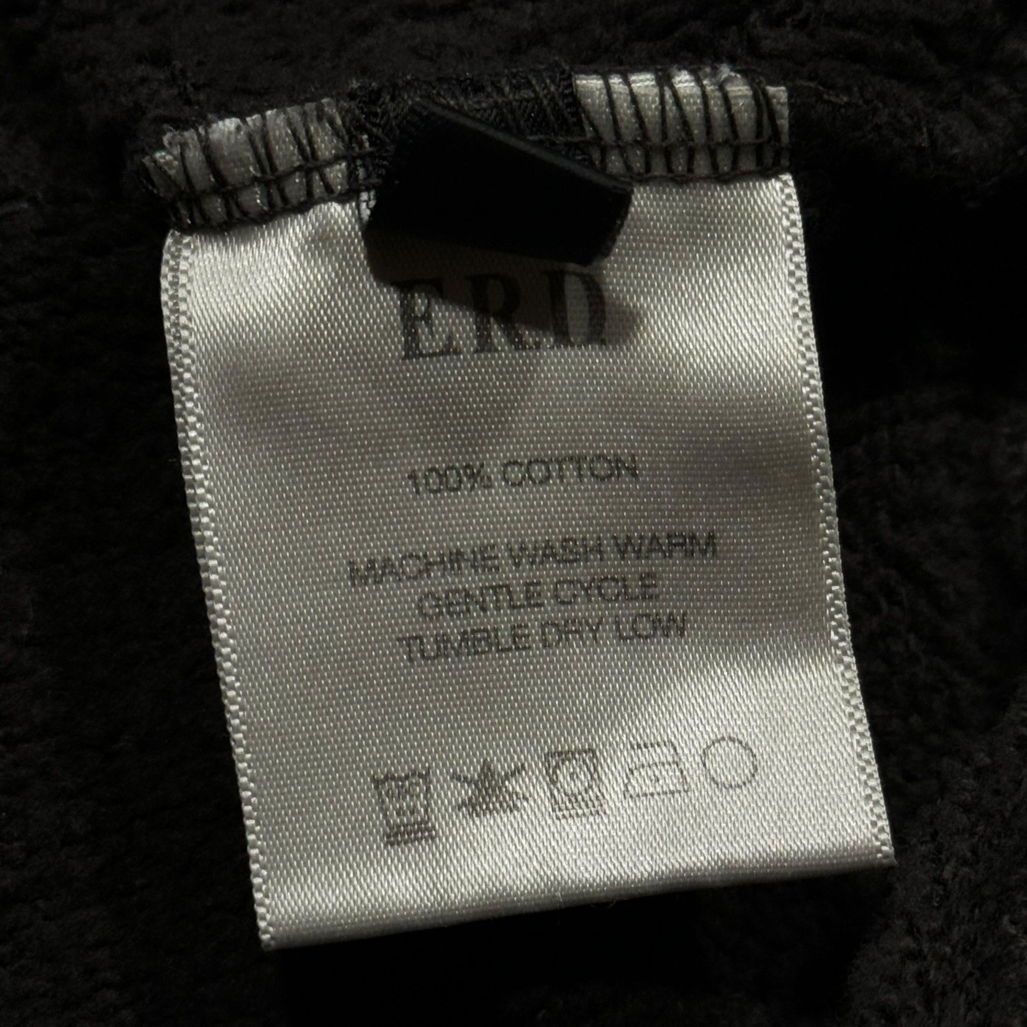 Enfants Riches Deprimes ERD POUR LA PORNOGRAPHIE PORN HOODIE BLACK SWEATER Size US XL / EU 56 / 4 - 4 Thumbnail