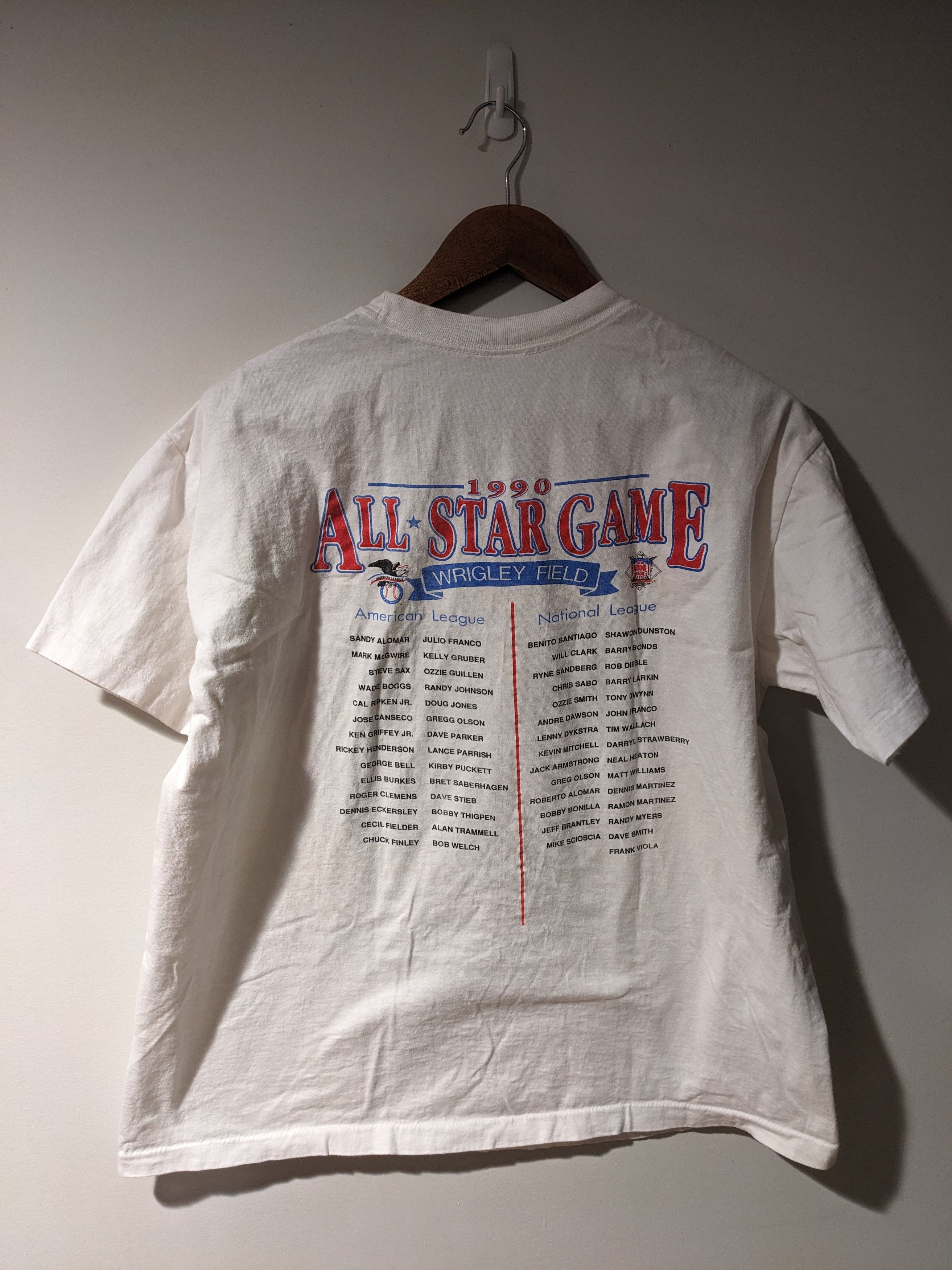 MLB × Salem Sportswear × Vintage Vintage 1990 All Star Chicago MLB Baseball Salem T-Shirt Size US XL / EU 56 / 4 - 7 Thumbnail