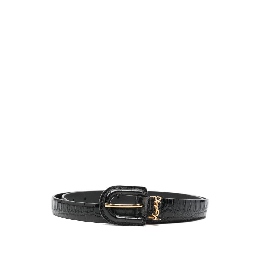 Saint Laurent Paris Saint Laurent BLACK Belts Size ONE SIZE - 1 Thumbnail