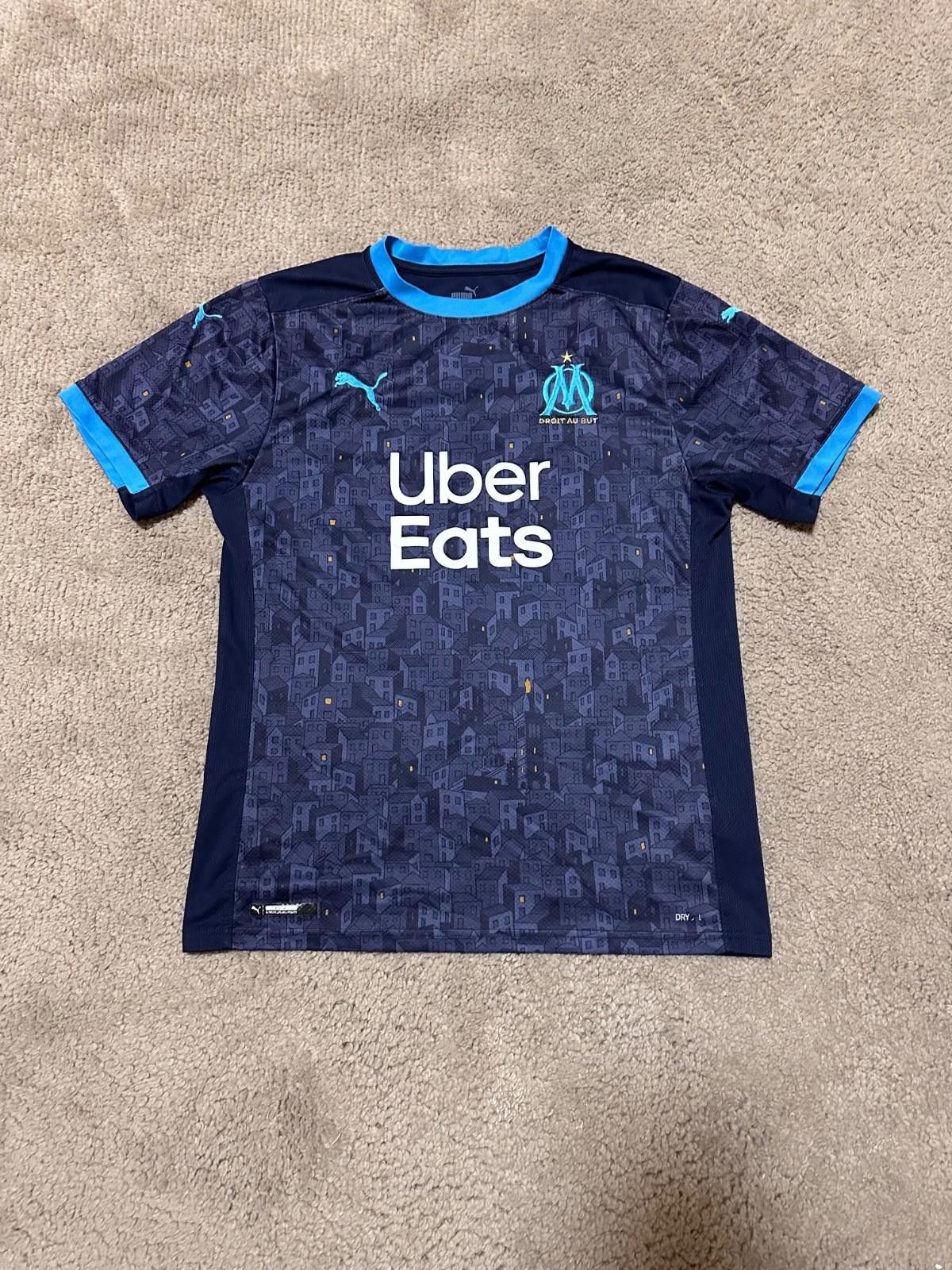 Puma 2020/2021 Puma Olympique de Marseille Soccer Shirt Jersey M Size US M / EU 48-50 / 2 - 1 Thumbnail