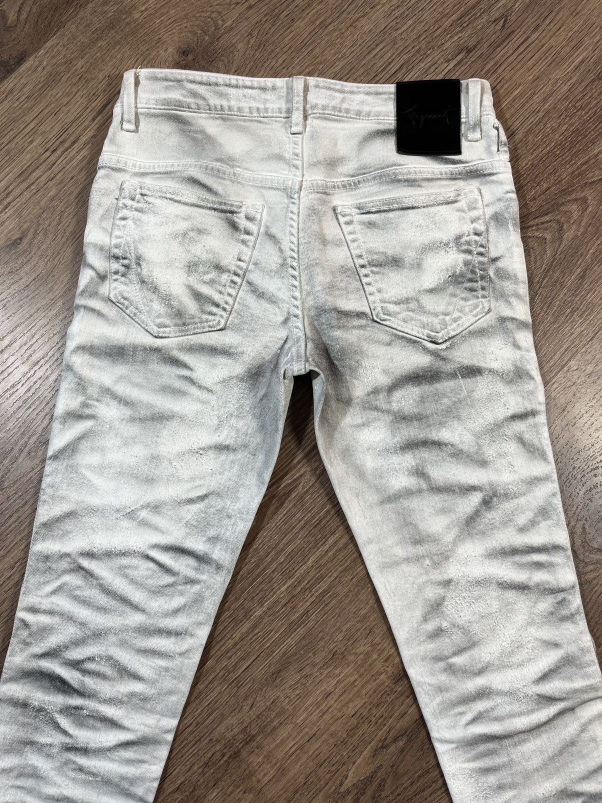 Fagassent Toshiki Aoki 💎FAGASSENT DISTRESSED PANTS Size 27" / US 4 / IT 40 - 11 Thumbnail