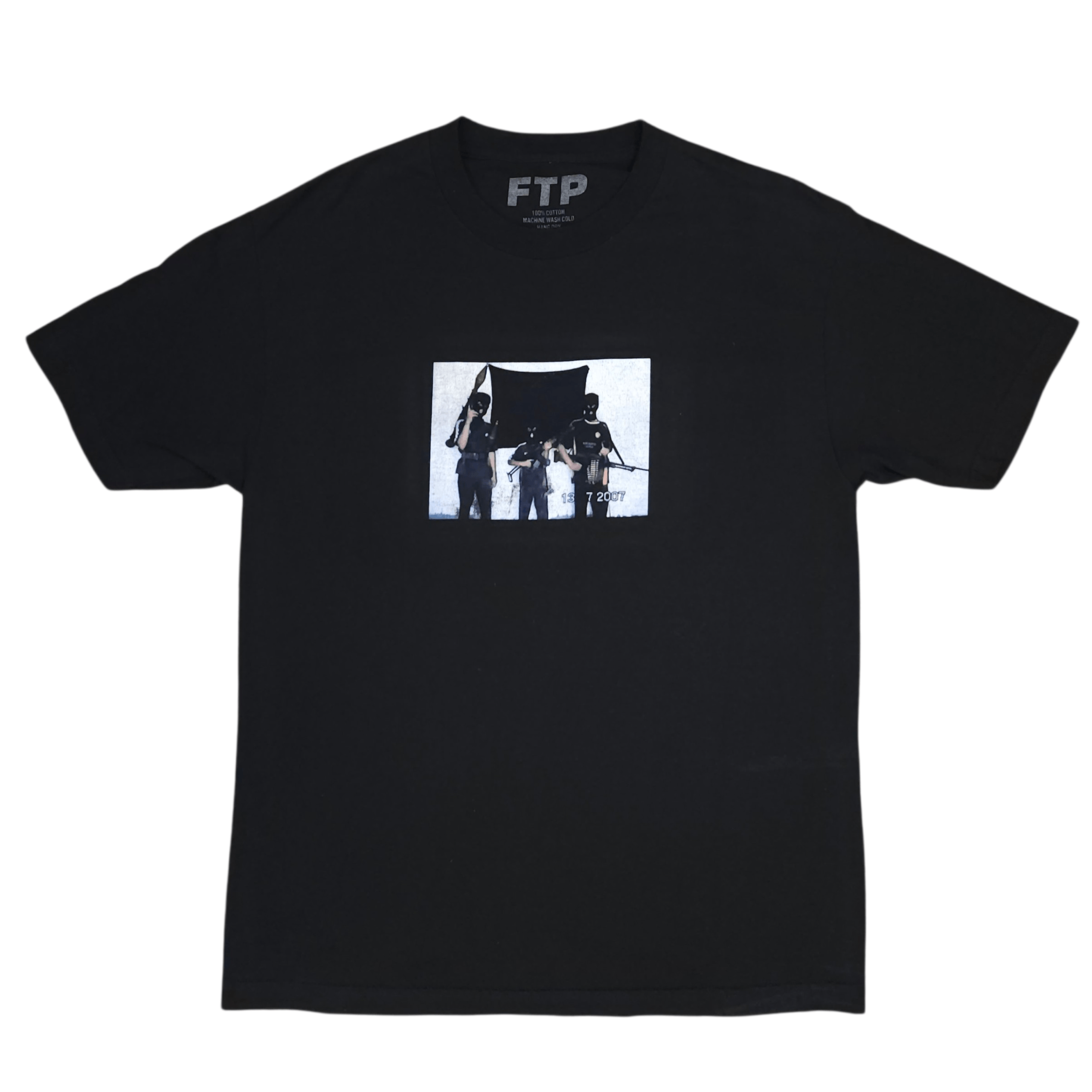 Fuck The Population FTP CRISIS T-SHIRT SIZE LARGE (2015) Size US L / EU 52-54 / 3 - 1 Thumbnail