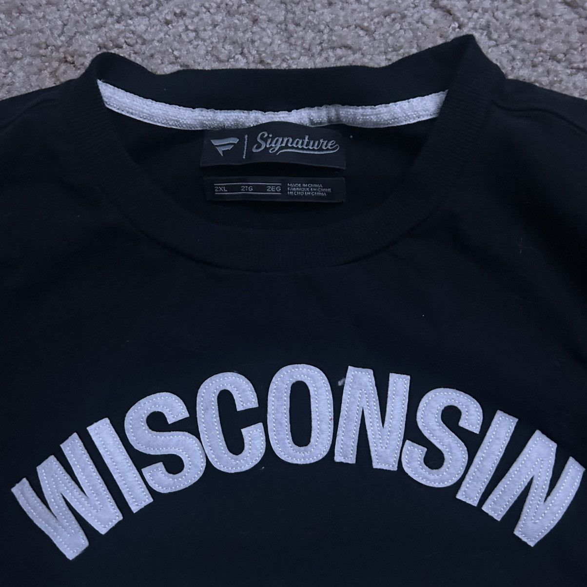Other Signatures Black XXL Wisconsin Badgers Size US XXL / EU 58 / 5 - 3 Thumbnail