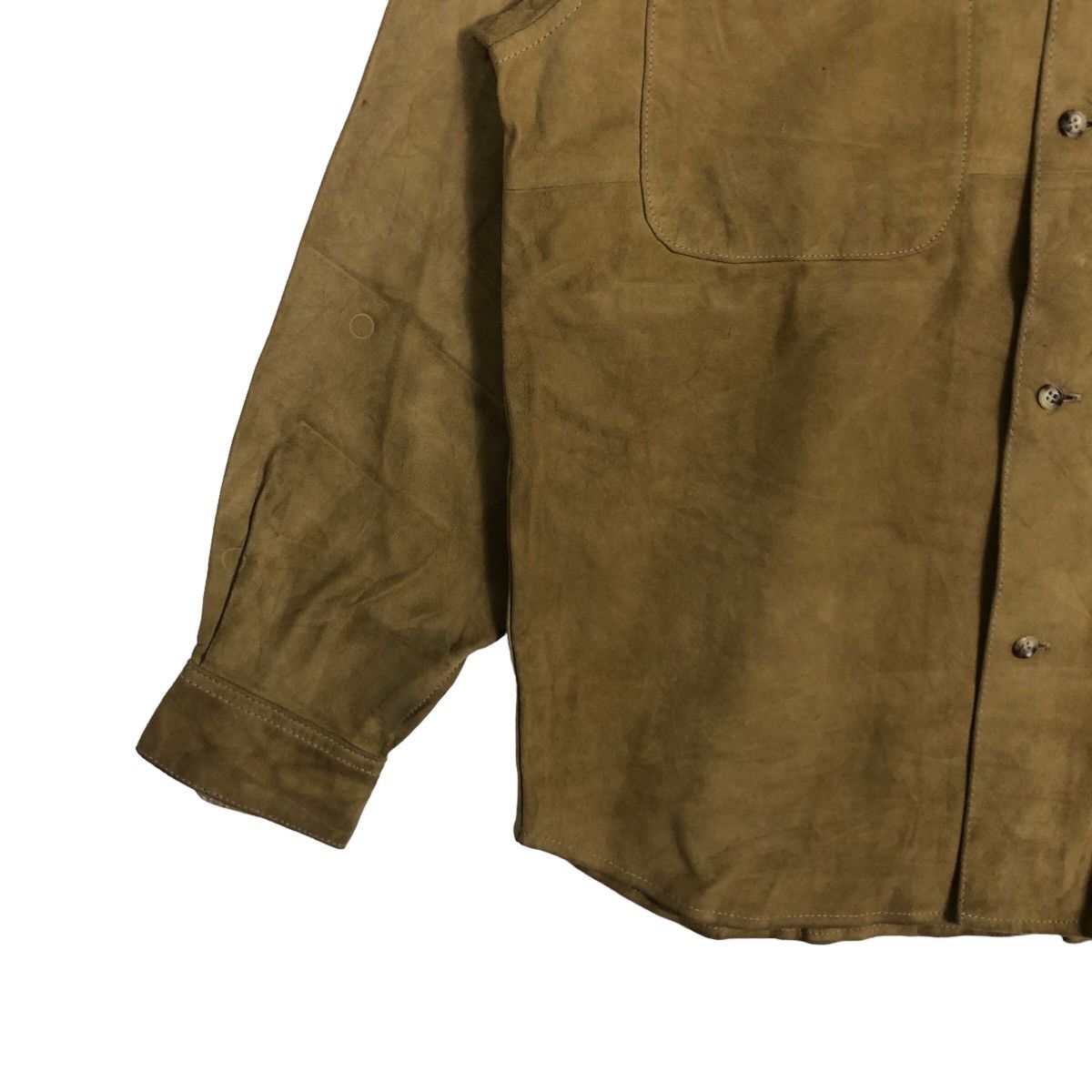 Issey Miyake 🔥90’s Vintage Suede Leather Jacket Mademoiselle NON NON Size US M / EU 48-50 / 2 - 4 Thumbnail