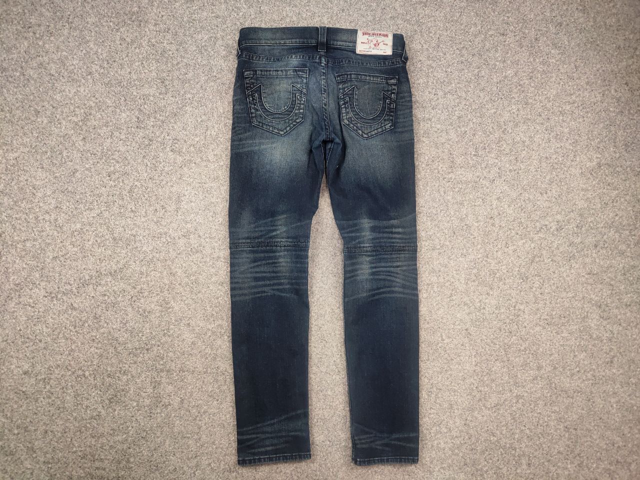 True Religion True Religion moto jeans Faded denim Logo Vintage LGB Y2K Size US 32 / EU 48 - 9 Thumbnail