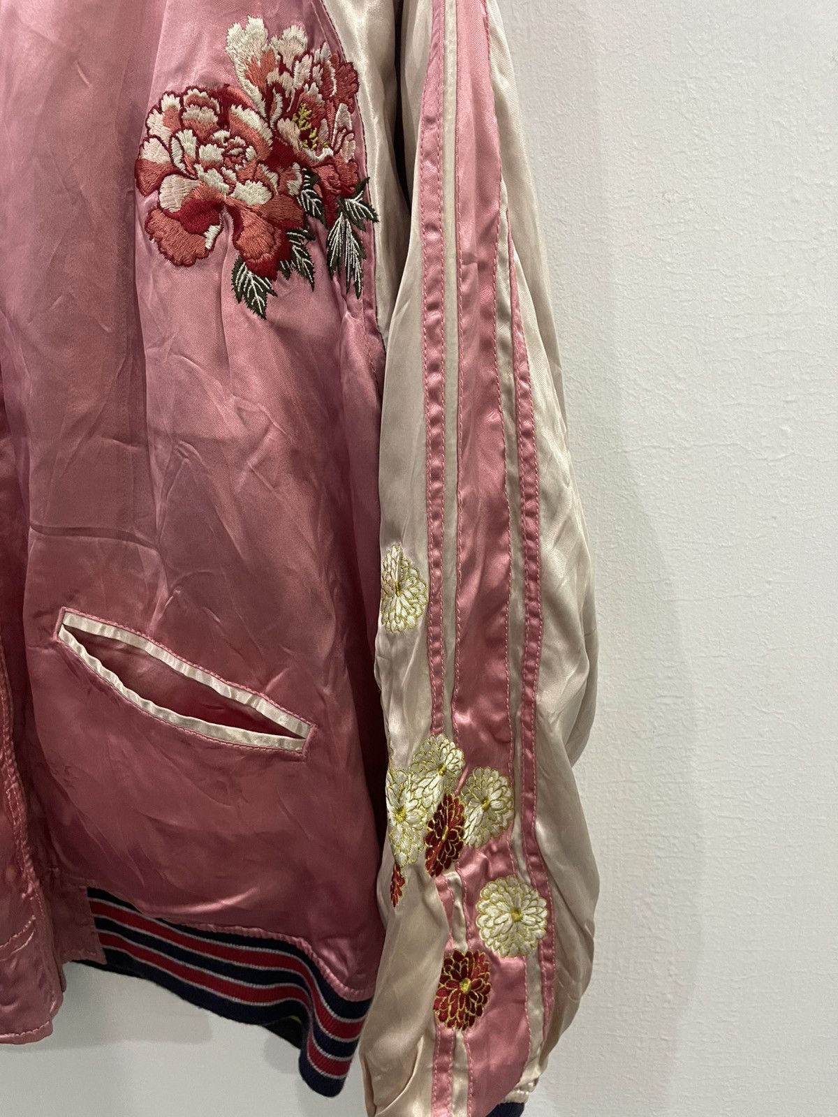 Japanese Brand Houston Rayon Sukajan Reversible Souvenier Jacket Size US L / EU 52-54 / 3 - 10 Thumbnail