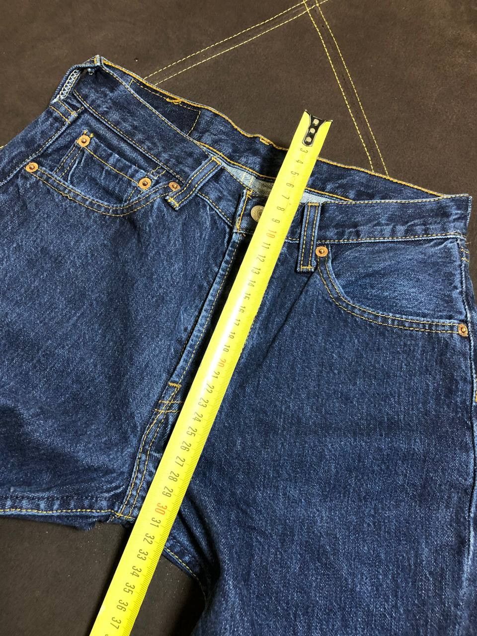 Levi's Men's Levi Strauss 501 Jeans Shorts Denim Loose Straight Fit Size US 28 / EU 44 - 6 Thumbnail