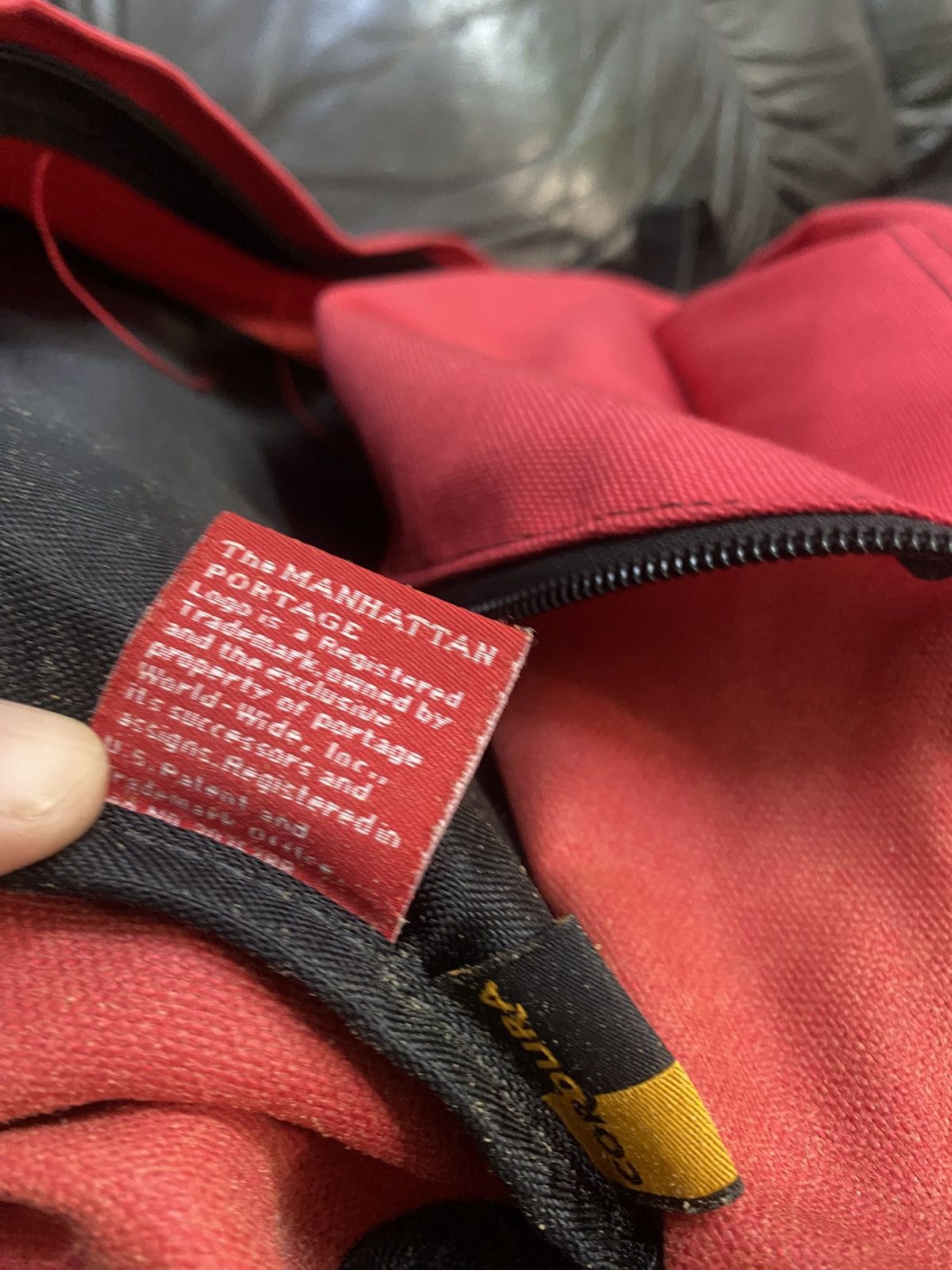 Manhattan Portage Authentic Manhattan Portage Red Daily Backpack Size ONE SIZE - 15 Thumbnail