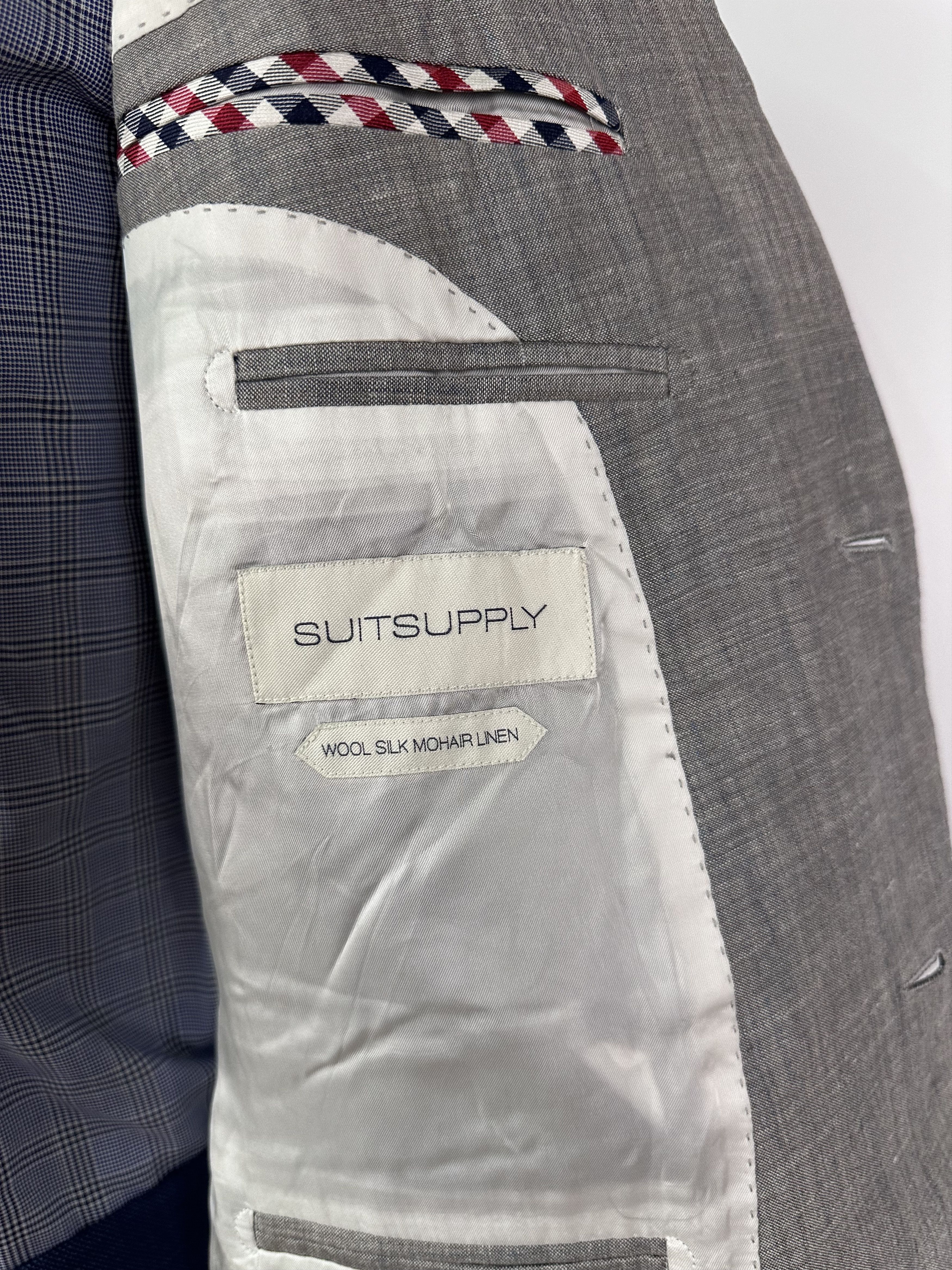 Suitsupply SUITSUPPLY Sienna authentic blazer Jacket Size 102 gray Size 44L - 8 Thumbnail