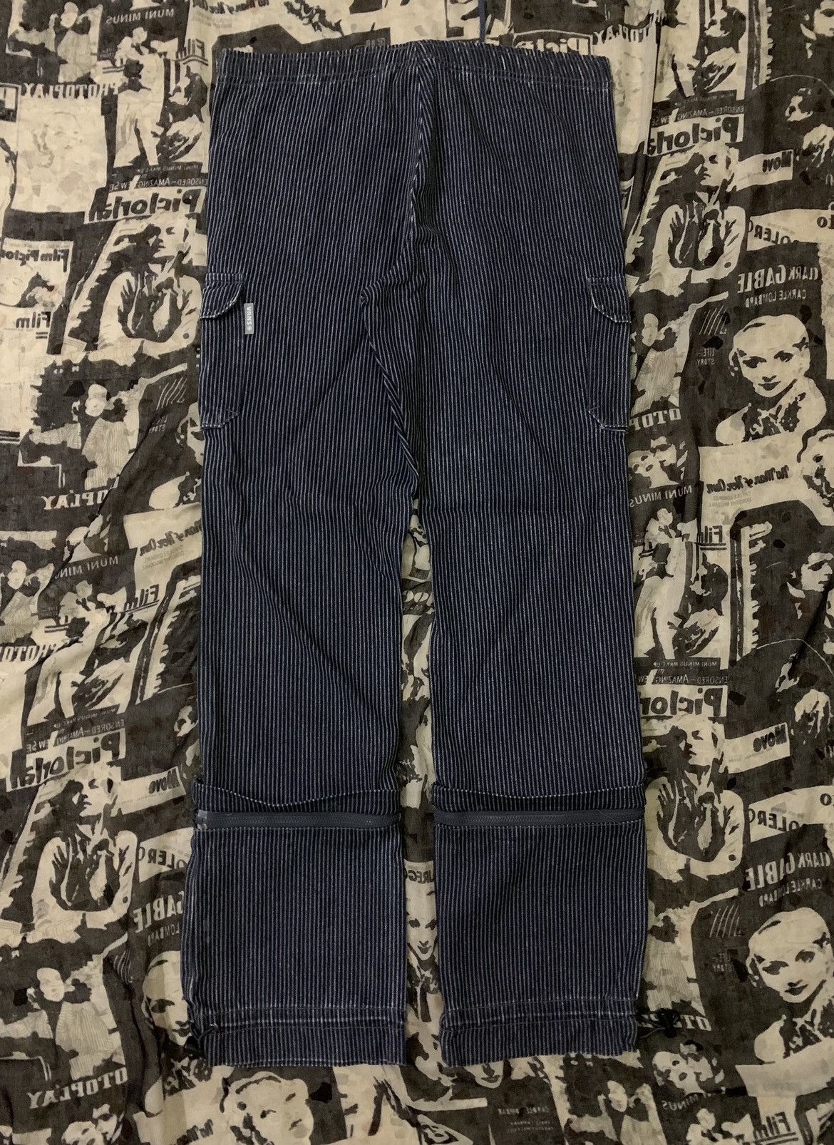Vans 💥Vans Skate Indigo Blue Cargo Pant Size US 32 / EU 48 - 4 Thumbnail
