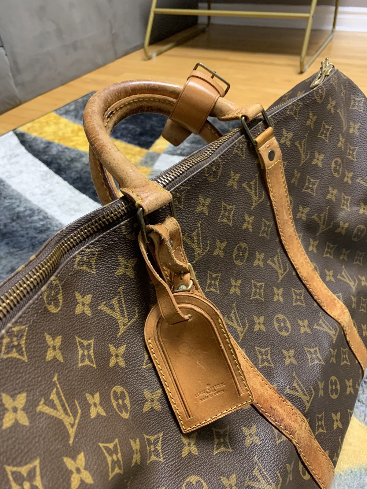 Louis Vuitton Louis Vuitton Duffel Bag Keepall Size ONE SIZE - 6 Thumbnail