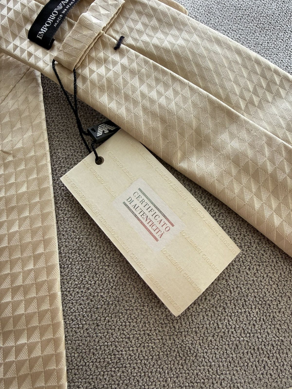 Giorgio Armani Limited Emporio Armani Napoli NWT Silk Men’s Ties Size ONE SIZE - 6 Thumbnail