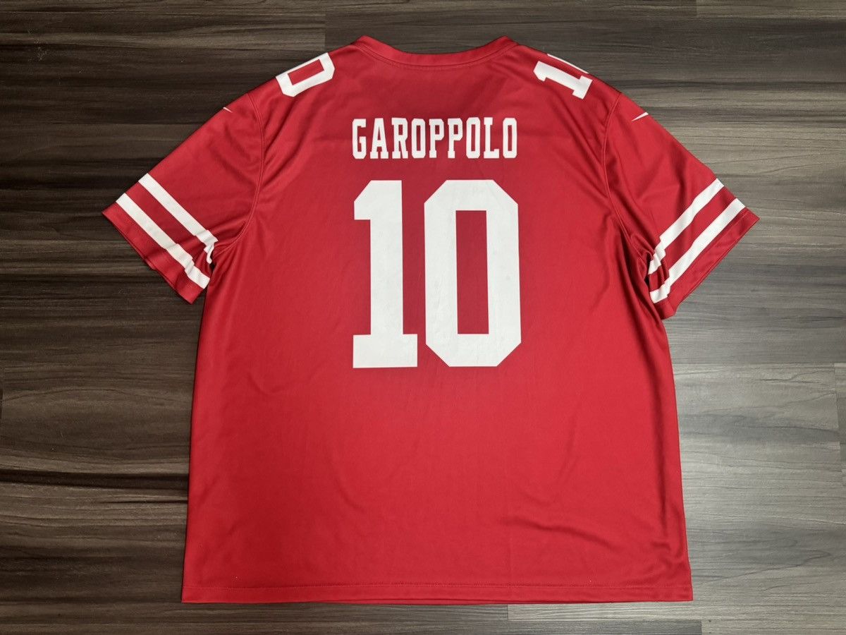 Nike 3XL Nike Dri-Fit San Francisco 49ers Jimmy Garoppolo Jersey Size US XXL / EU 58 / 5 - 7 Thumbnail