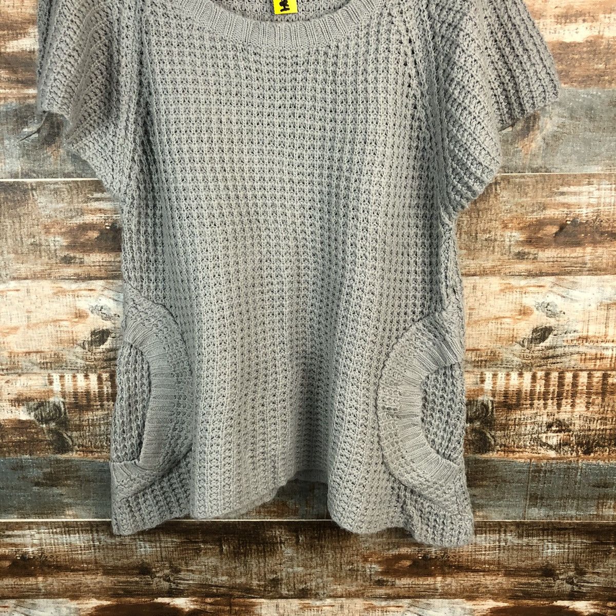 Homespun Knitwear × Japanese Brand × Jil Stuart Jills Stuart Grey streetwear knitwear #A1284 Size M / US 6-8 / IT 42-44 - 6 Thumbnail