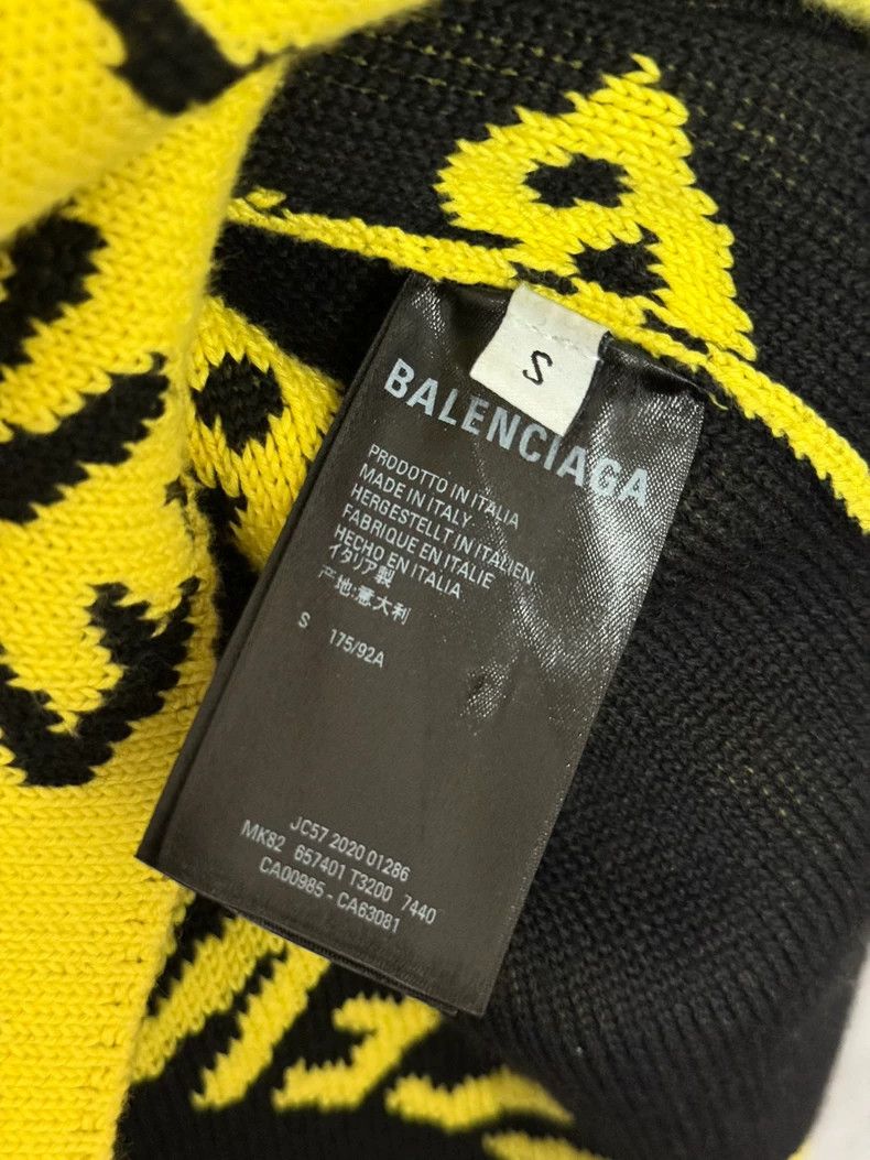 Balenciaga Balenciaga Full Print Bullet Screen Logo Round Neck Sweate Size US S / EU 44-46 / 1 - 4 Thumbnail