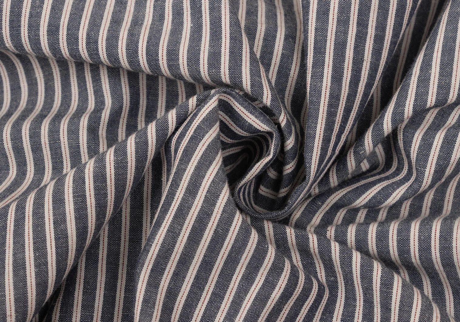 Yohji Yamamoto Yohji Yamamoto Cotton Linen Stripe Shirt Size US M / EU 48-50 / 2 - 16 Thumbnail
