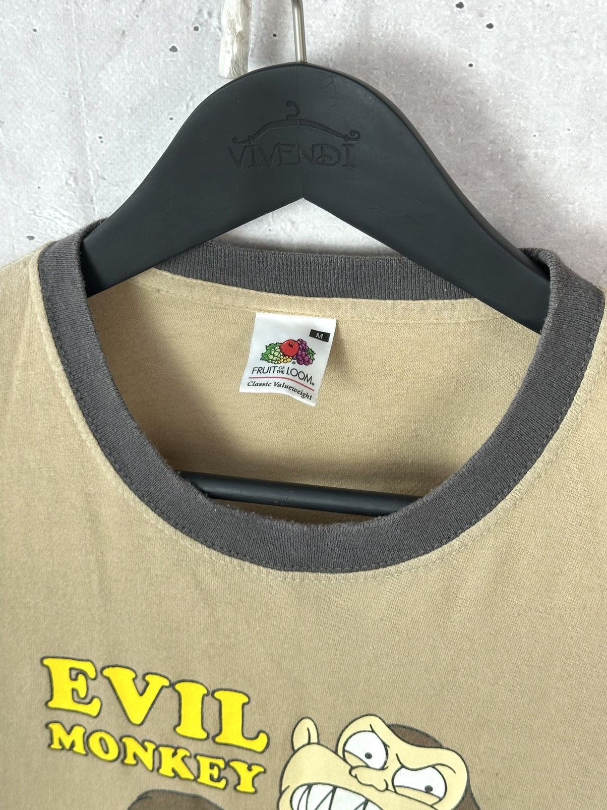 Fruit Of The Loom Vintage Family Guy 2006 Beige Short Sleeve T-shirt Size US S / EU 44-46 / 1 - 5 Thumbnail