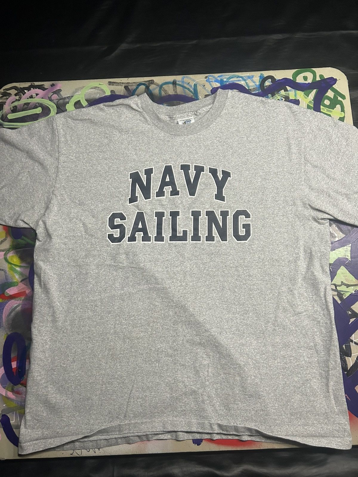 Other Vintage navy sailing tee Size US XXL / EU 58 / 5 - 1 Thumbnail