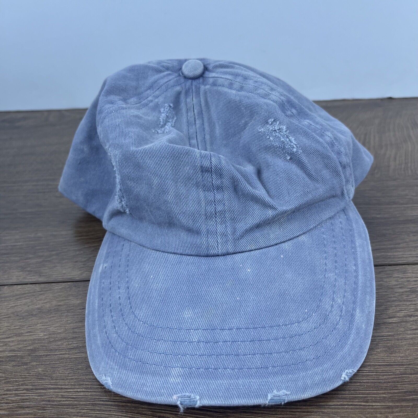 Other Distressed Gray Hat Plain Gray Hat Gray Hat Adjustable Gray Size ONE SIZE - 3 Thumbnail