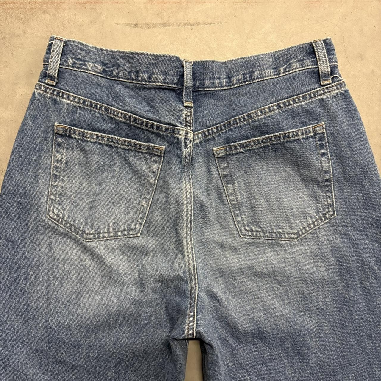 Vintage Crazy Vintage Y2K/2000s Super Baggy Streetwear Skater Style Medium Wash Denim Jeans! Size US 30 / EU 46 - 7 Thumbnail