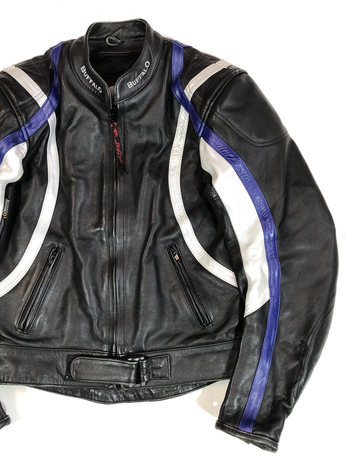 Ferrari × Honda × Yamaha Buffalo motorcycle Leather jacket Racing Size US S / EU 44-46 / 1 - 6 Thumbnail