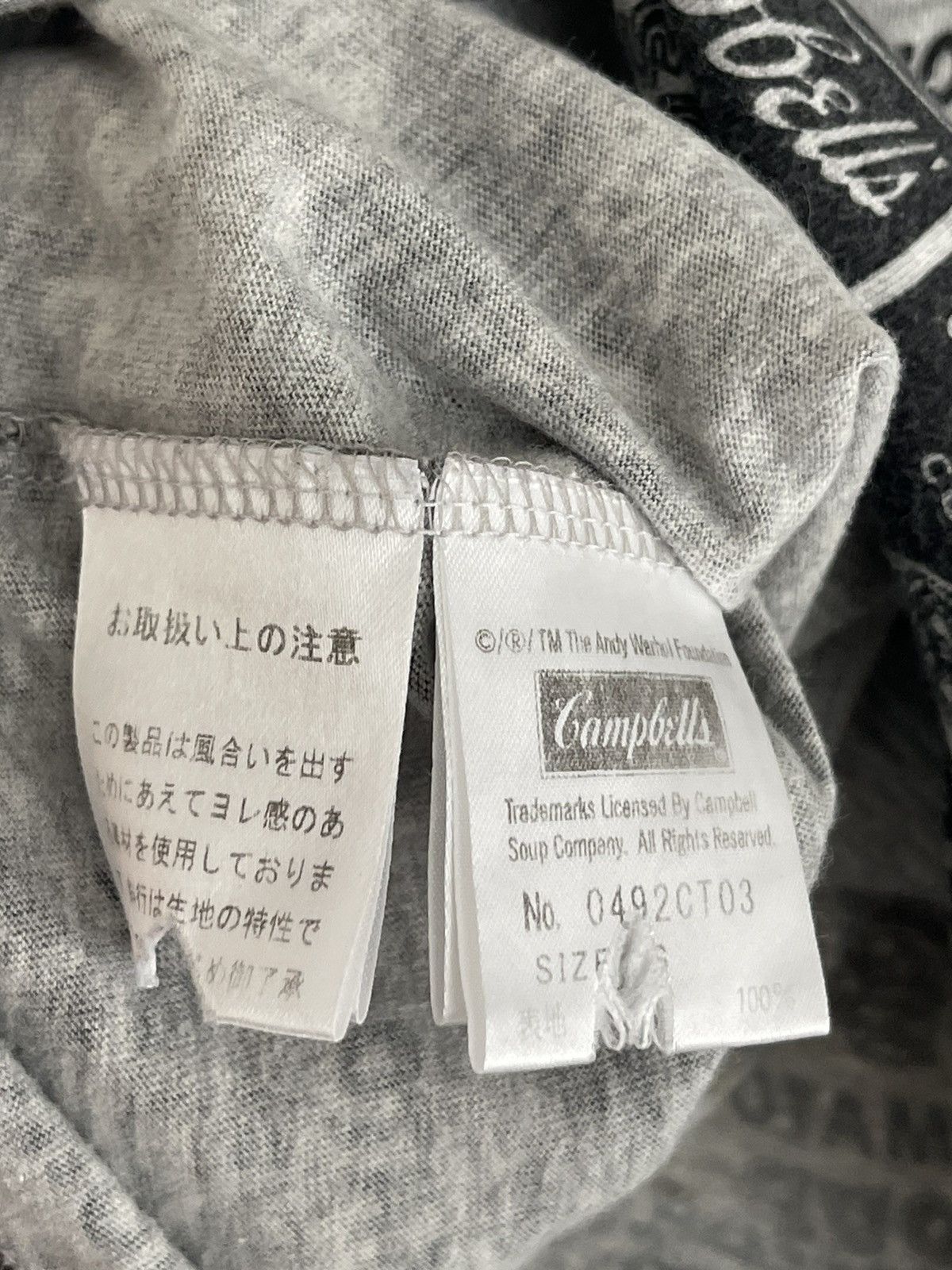 Andy Warhol × Hysteric Glamour Hysteric Glamour Andy Warhol Campbells Tomato Soup Size US S / EU 44-46 / 1 - 5 Thumbnail