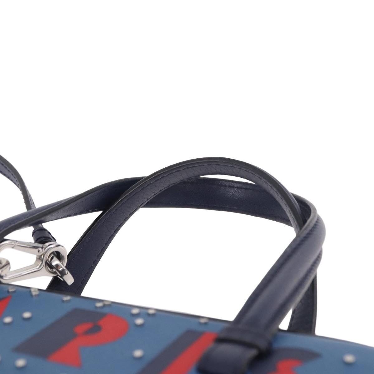 Loewe Loewe Classic Calfskin Puzzle Handbag Blue Size ONE SIZE - 9 Thumbnail