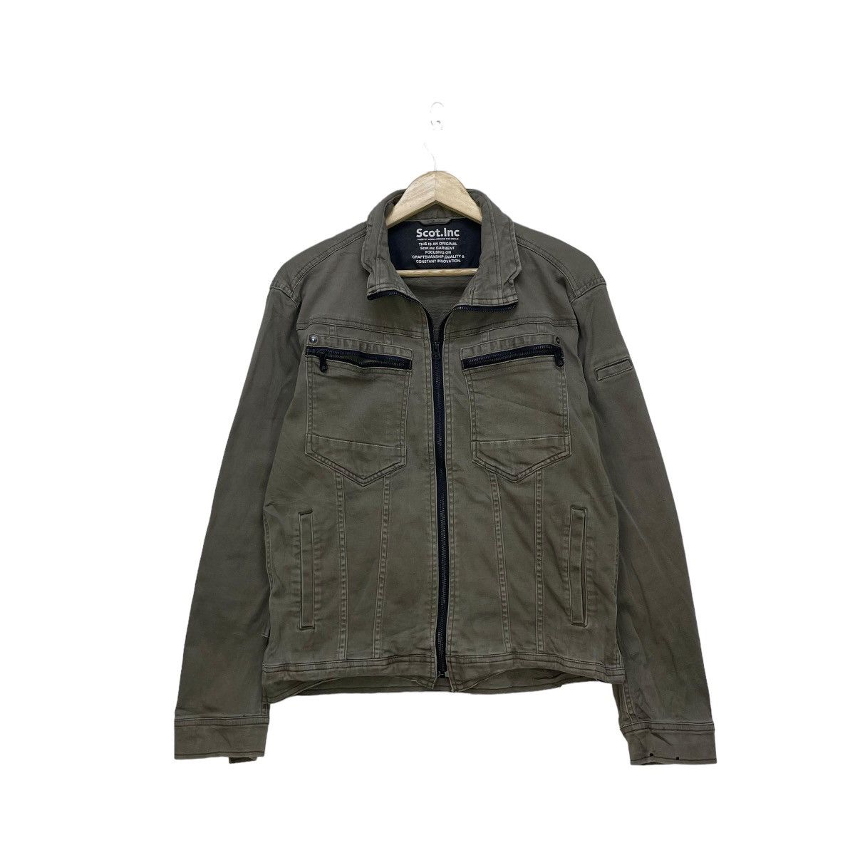 45rpm Japanese Brand Scott Inc Worker Jacket Size US M / EU 48-50 / 2 - 1 Thumbnail