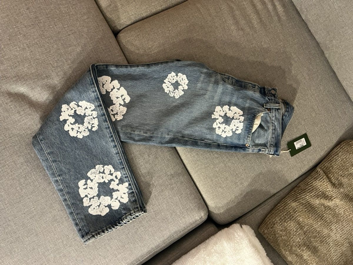 DENIM TEARS × Levi's Denim Tears Jeans X Levis Cotton Wreath Size US 32 / EU 48 - 9 Thumbnail