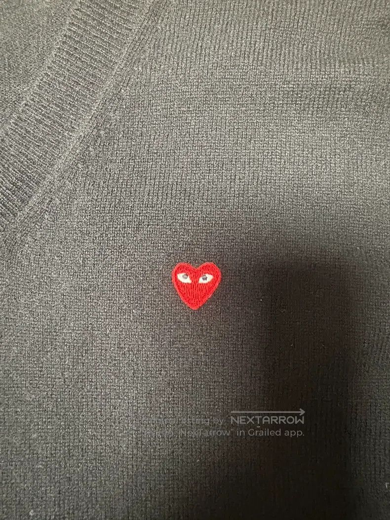 Comme des Garcons Comme des Garcons V-Neck Wool Sweater Size US XL / EU 56 / 4 - 6 Thumbnail