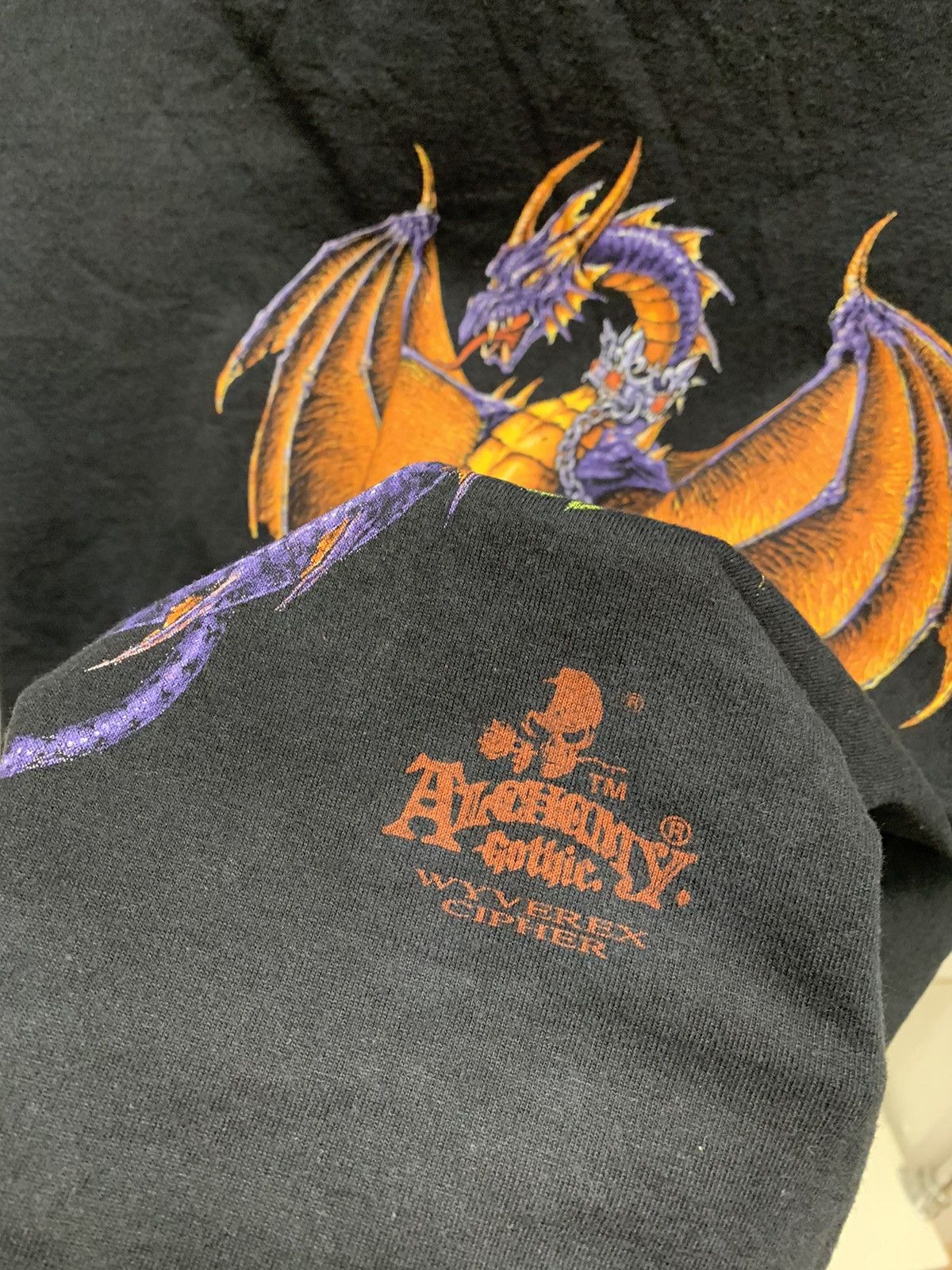 Band Tees Alchemy gothic wyverex cipher screen stars dragon t-shirt Xl Size US XL / EU 56 / 4 - 6 Thumbnail