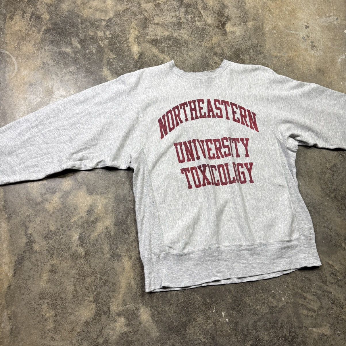 Vintage vintage 80s champion reverse weave university sweathshirt Size US XL / EU 56 / 4 - 7 Thumbnail