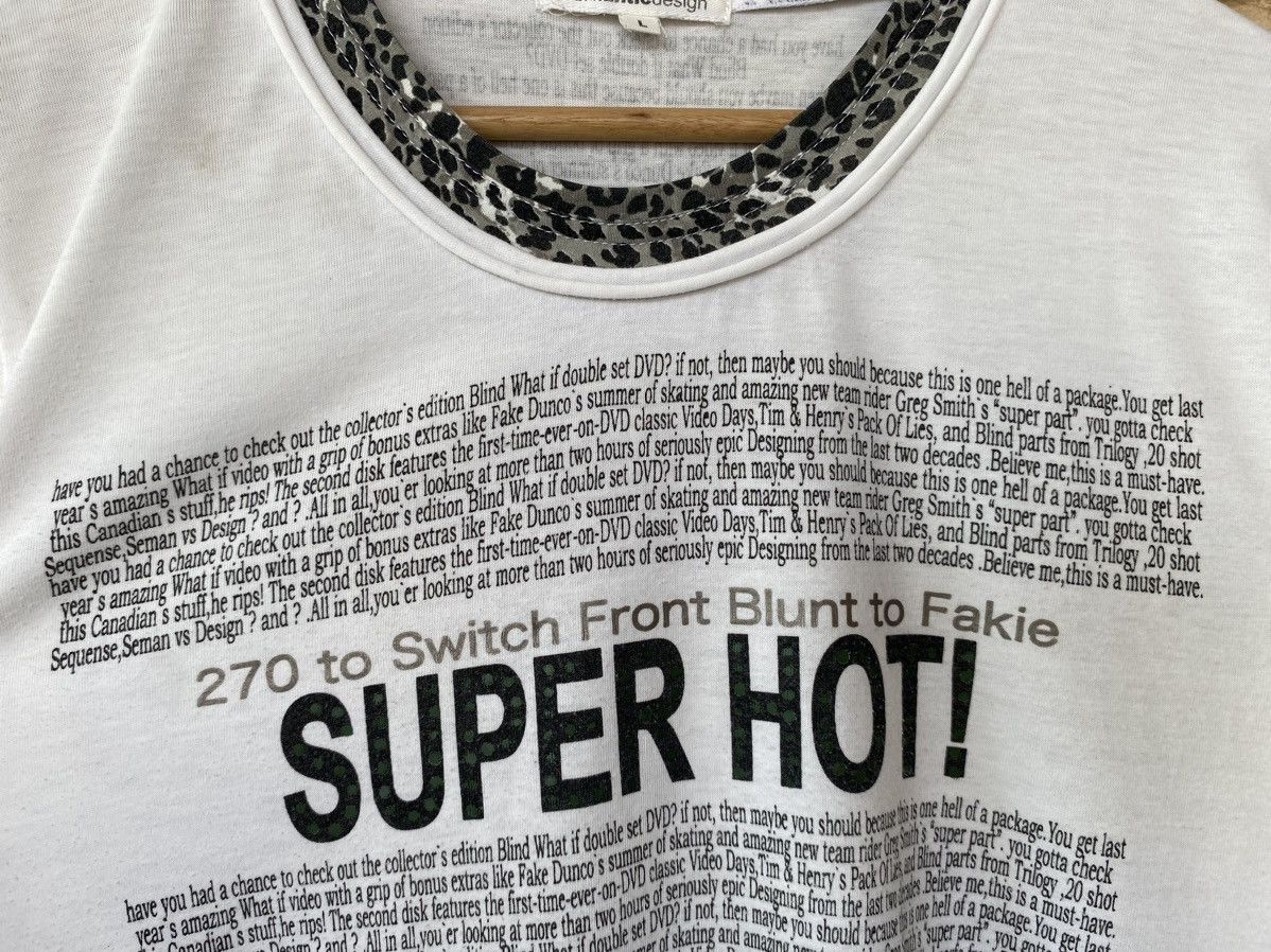 Vintage Rare Vintage Semantic Design Seditionaries Poem Punk Tees Size US M / EU 48-50 / 2 - 6 Thumbnail