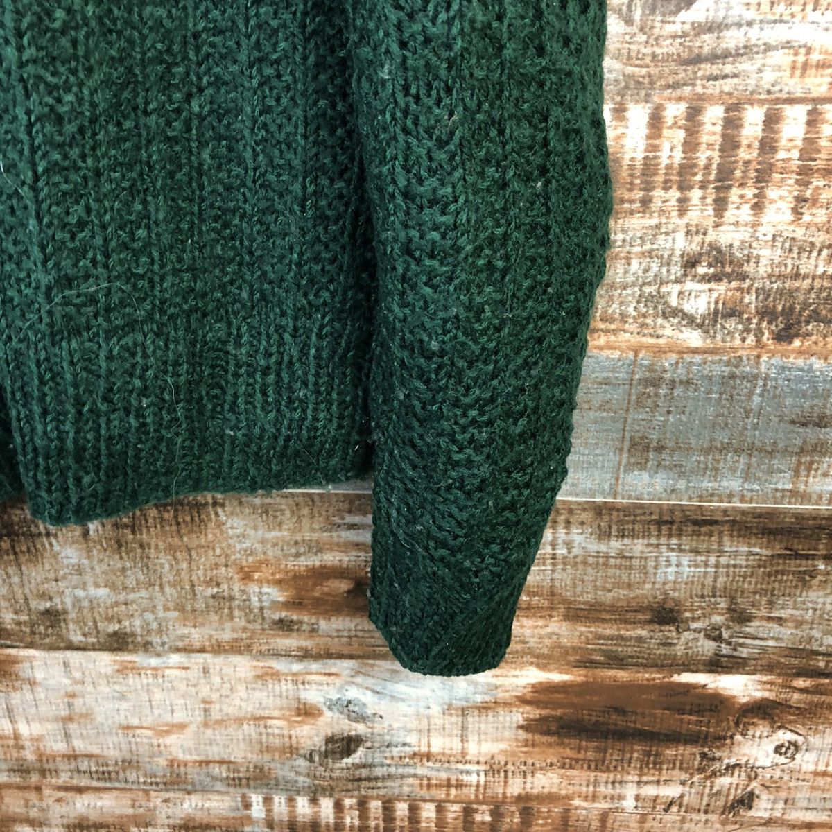 Japanese Brand DL Japan handmade vintage Green Knitwear #C552 Size US XL / EU 56 / 4 - 14 Thumbnail