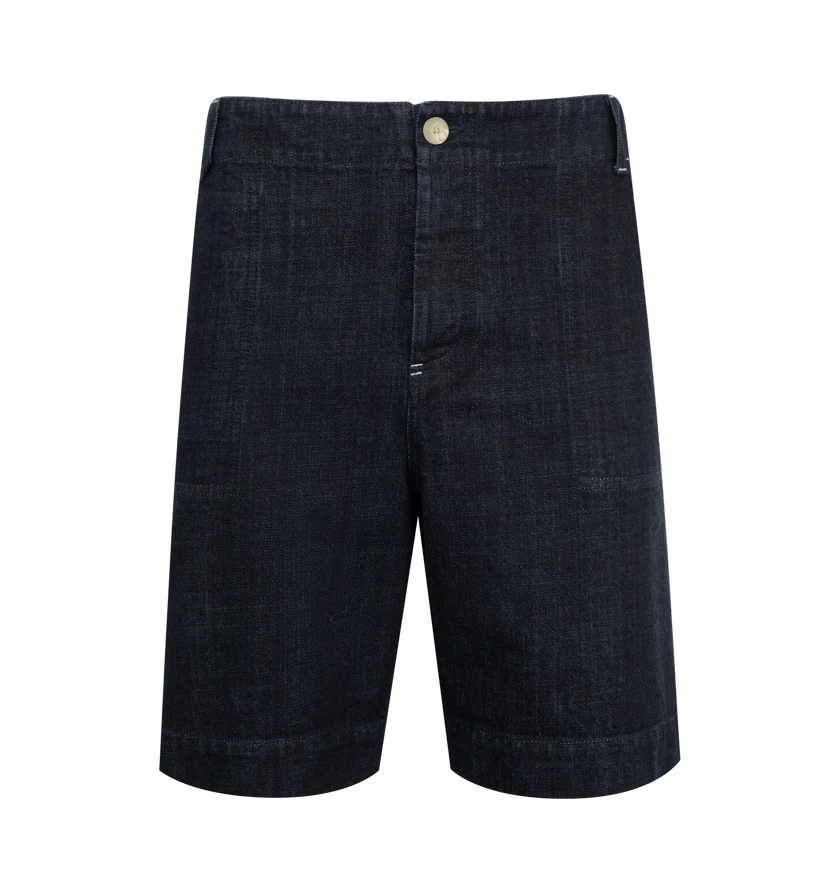 Jacquemus o1h1sh10525 Le Short De-N in Navy Blue Size US 36 / EU 52 - 1 Thumbnail