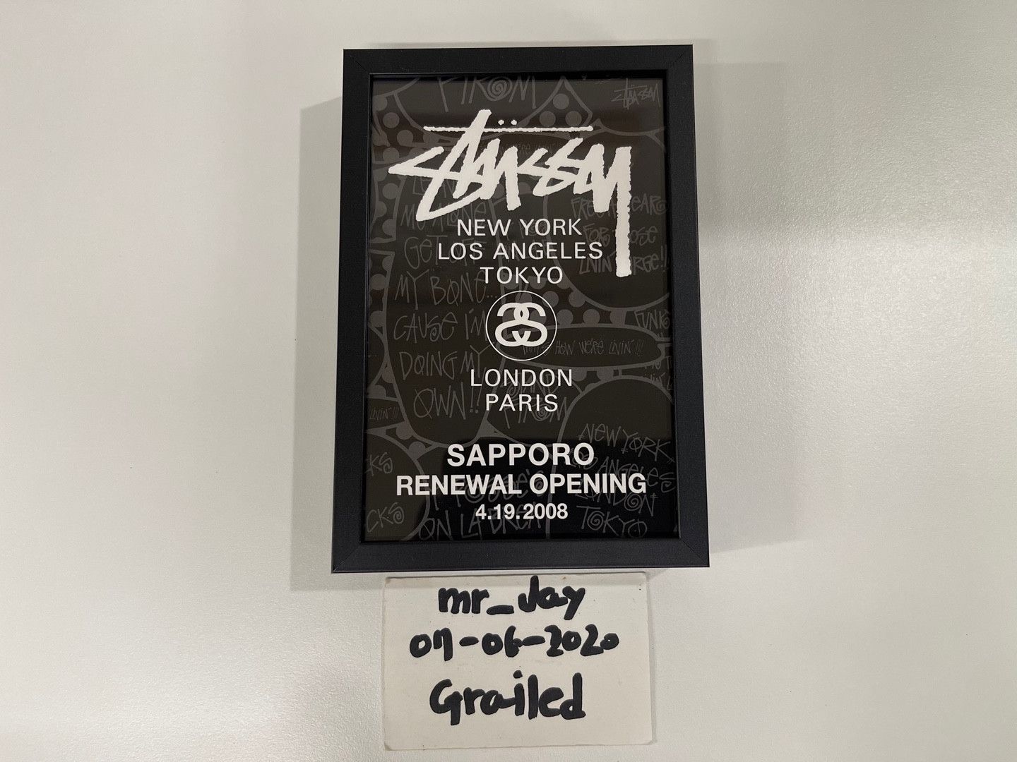Stussy STUSSY SAPPORO CHAPT art Postercards 2008 Size ONE SIZE - 3 Thumbnail